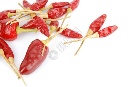 红色的干辣椒图片