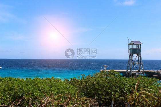 天堂海岸旅行中的岛屿图片