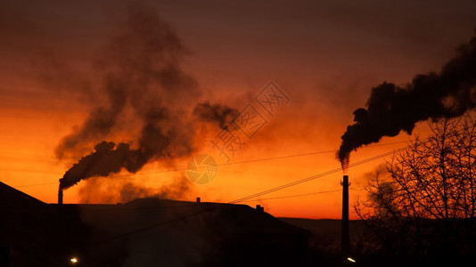 日落时的北镇锅炉图片
