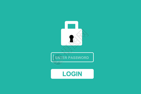 贮存使用权密码登录网络横幅背景安全概念电脑图片