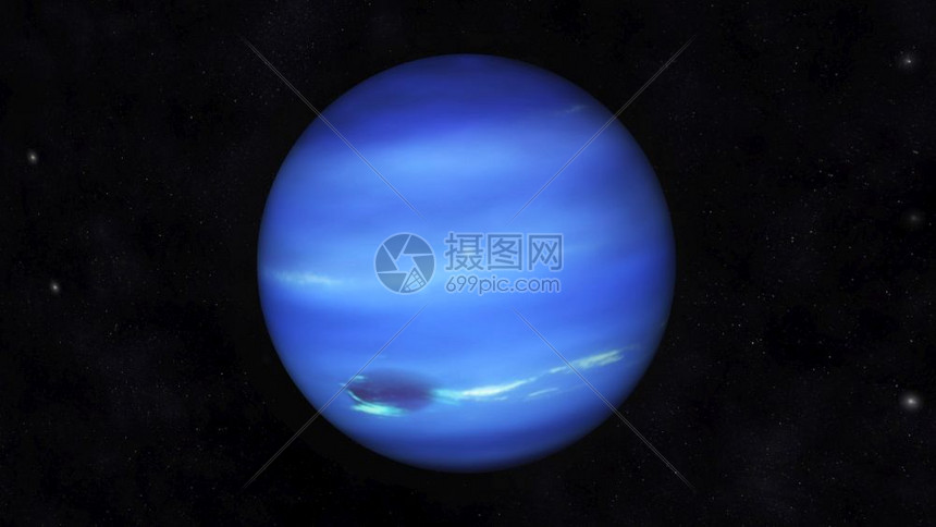 海王星球数字说明插图火星全球的图片