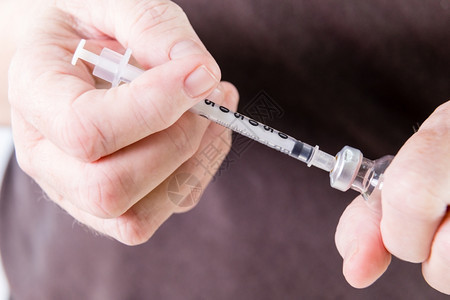 医用疫苗注射器背景图片