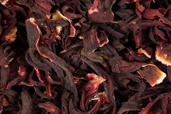 植物味道香Hibiscus茶木卡德背景健康图片