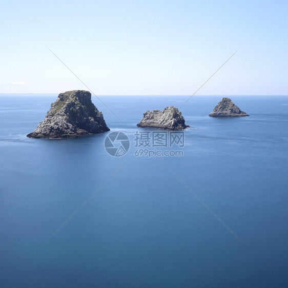 法国布列塔尼克罗松半岛PenHirCape群岛海岸明信片欧洲图片