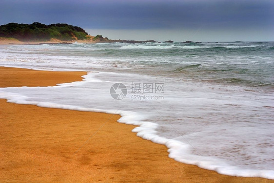 蓝色的丰富多彩波浪非洲图片