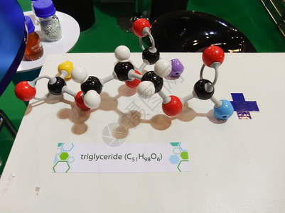 化学分子闪亮的研究原图片