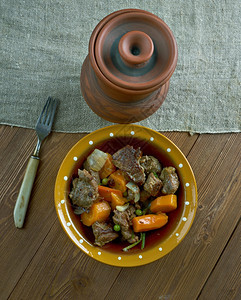 牛肉史地加那迪纳美食复活节晚餐传统的图片