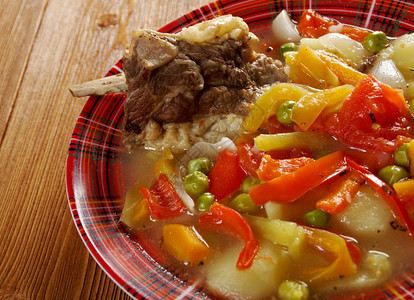 可口保加利亚传统汤chorbashurpa汤保加利亚语乔巴图片