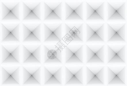网格有创造力的正方形3d使现代无缝白色几何形状模式以沙发纹理壁背景图片