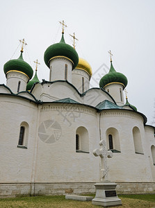 草遗产俄罗斯苏兹达尔圣尤迪米乌斯修道院的跨面教堂地标图片