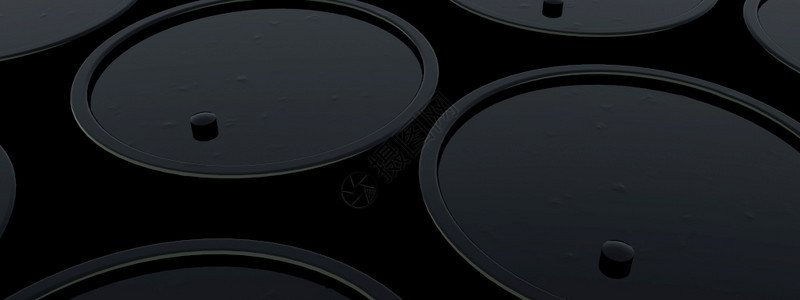 网站油黑色燃料桶背景3D转化全景图像石油图片