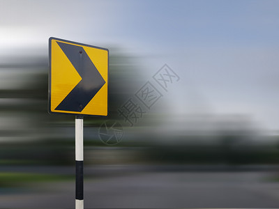 黄方向标志箭头路标志黄色的匆忙沟通图片