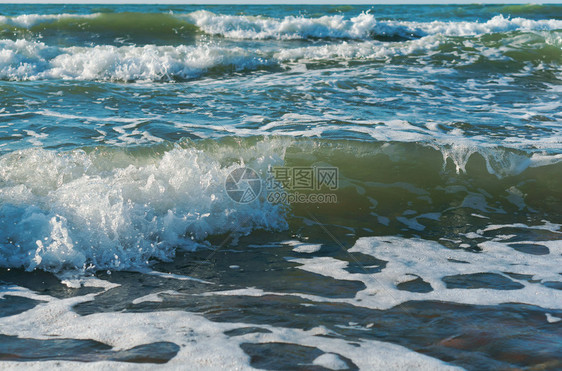 抽象的小海浪风景天空是波罗的海浪风景天空是罗的海浪小乐趣蓝色的图片