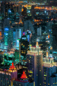 泰国曼谷城市夜景图片
