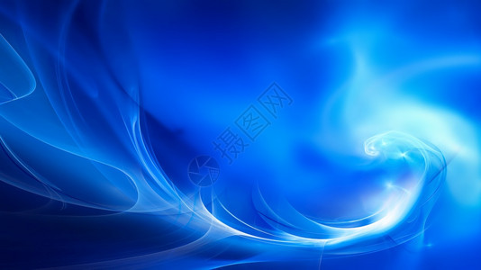 柔软的插图黑色蓝背景摘要有亮光波的蓝色背景图片