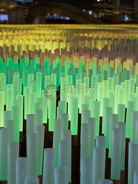 吸引力2015年米兰展览会的灯光安装希望之馆欧洲的图片