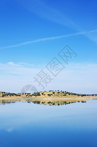 CaiaDamCampoMaior湖阿连特茹葡萄牙马约尔泻湖埃瓦斯图片