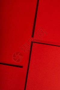 无缝的红纸材料设计几何单色形状壁纸设计背景形式调色板图片