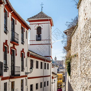 建造旅游格拉纳达教堂西班牙南部安达卢西亚的宗教建筑欧洲图片