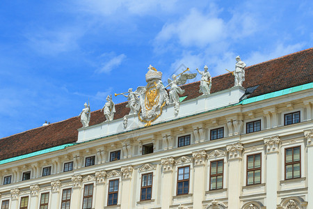 查看奥地利维也纳Hofburg宫建筑碎片著名的纪念碑博物馆图片