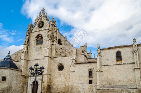 宗教的地标历史西班牙帕伦亚卡斯蒂利和里昂哥特大教堂图片