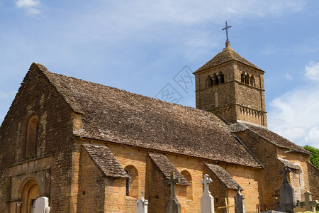 阿默尼大教堂法国勃艮第的Ameugny教堂历史图片