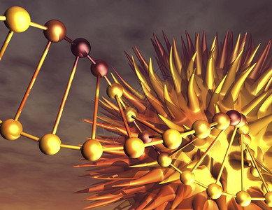 遗传学分子生活dna螺旋dna的数码化图片