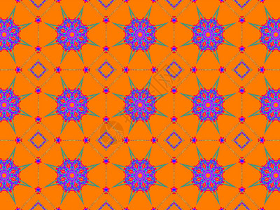 形象的阿拉伯语风格抽象几何模式图案多彩族裔装饰阿美斯克风格装饰丰富多彩图片