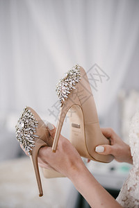 新娘婚鞋图片