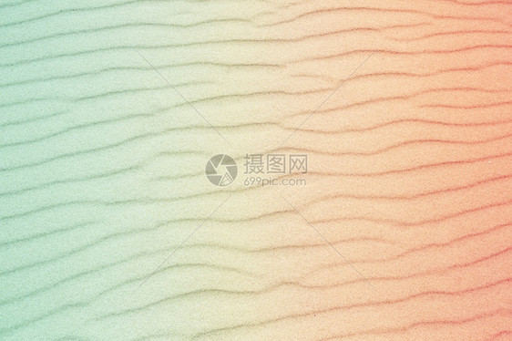 由水浪纹理背景绘制的沙条拖成绿蓝红色梯度暑假海上日概念支撑美丽的质地图片