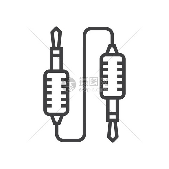 双音相适应器图标数字的收藏电子图片