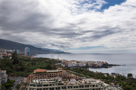 加那利群岛特内里夫Tenerife海洋岸线夏天图片