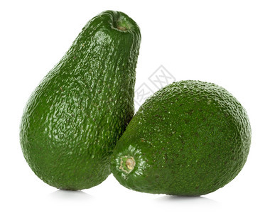 Avocado孤立在白色背景上素食主义者核圆形的图片