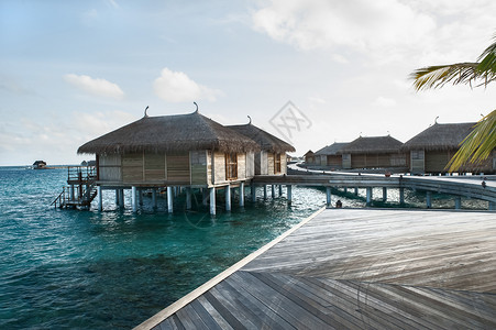 海特拉萨天空马尔代夫的水利别墅图片
