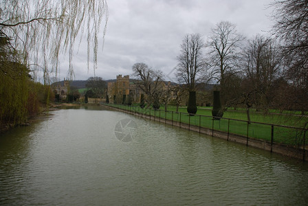 结石英国格洛斯特郡Winchcombe的Sudeley城堡美丽的风景善良地标图片