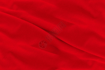 波浪状的曲线豪华红色布料纹理背景软波的简表布面背景图片