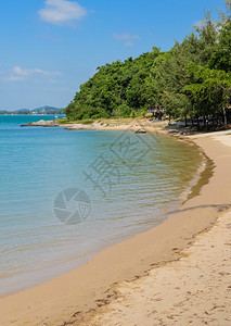 岛海景美丽的泰国热带沙滩海图片