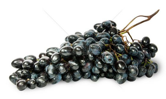 新鲜水果黑葡萄图片