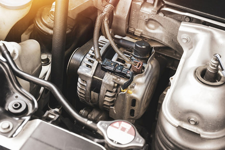 插座Benzine发动机的充电汽车动电气充器系统组成部分汽车件概念Benzine发动机连接器行业图片