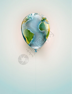 旅游大陆以光背景为世界的气球概念象Name概念的图片