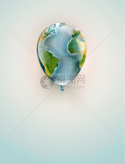 旅游大陆以光背景为世界的气球概念象Name概念的图片