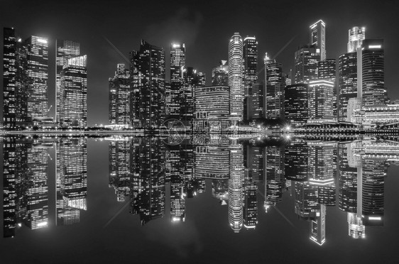新加坡中央商业大楼和新加坡的地标2014年月5日现代的著名建造图片