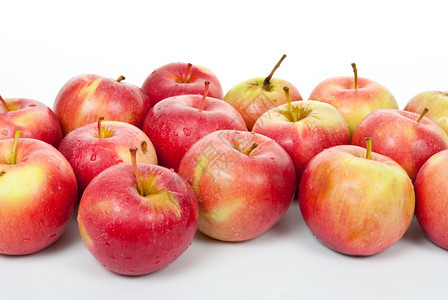 美食新鲜单身的红苹果图片