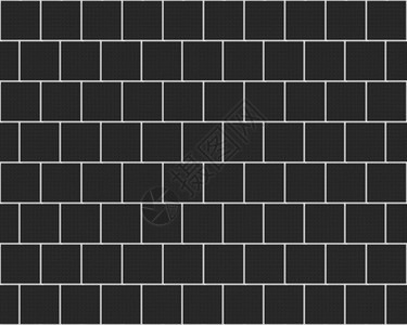 结石3d使无缝黑砖块墙壁装饰背景无缝的路面图片