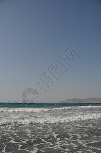 美丽的沙滩地中海图片