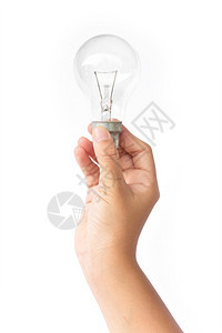 电手持生态灯泡能源概念可重复使用的发明图片
