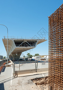 正在施工的公路支断片通道高架桥户外现代化图片