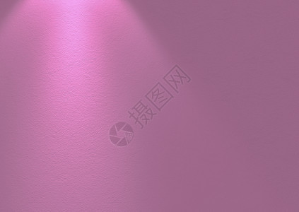 优质的正面3d以灯光照亮的灰色粉红水泥墙壁背景艺术图片