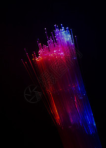 未来虚拟的转移数据传输光纤电缆包括许多光纤发的颜色不同技术背景13503C2156图片