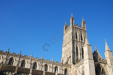 中部地区著名的Gloucester大教堂英国联合王地标老的图片